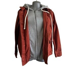 Forever 21 Utility Jacket Double Layer • Used • Size: Medium